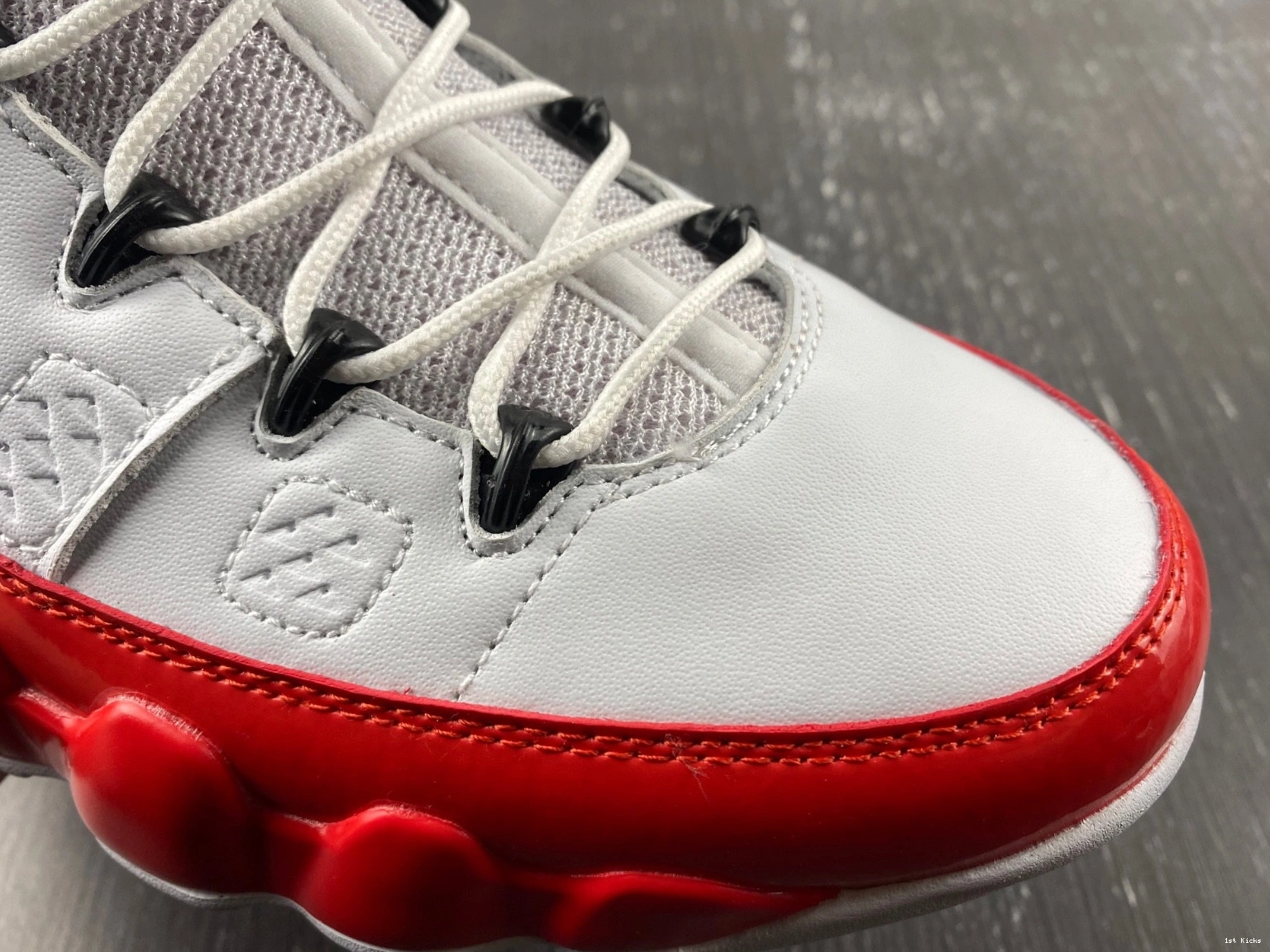 302370-160L  Jordan Red Black 9 White Gym Air Red 0207